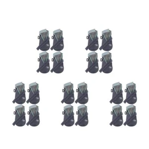 20 pcs Non-Slip Dog Shoes: Outdoor Walking Pet Boots For All-Weather - - Imagen 1 de 12