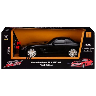 Kool Speed Black Mercedes-Benz SLS AMG Remote Control Replica Car Gift For Kids - Image 1 of 4