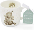 Portmeirion Home & Gifts Mug-Role Model Elephants, Bone China, Multi-Colour, 1 1