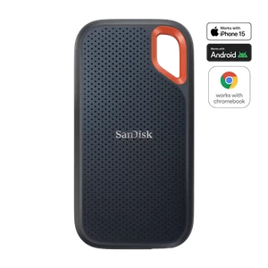 SanDisk 4TB Extreme, External Solid State Drive, Black - SDSSDE61-4T00-G25 - Picture 1 of 5