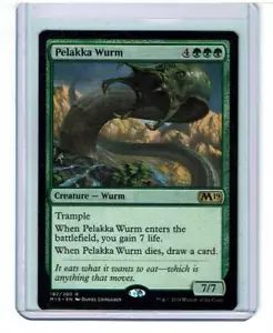Pelakka Wurm - Core Set 2019 - Magic the Gathering - Imagen 1 de 4