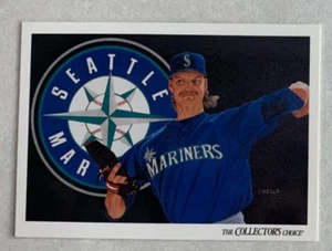 MLB RANDY JOHNSON Seattle Mariners 1993 Collector's Choice Checklist CARD #824 - Picture 1 of 3