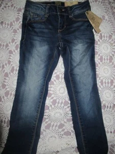 nwt True Craft adjustable waist stretch skinny jeans girls 5 free ship USA - Picture 1 of 3