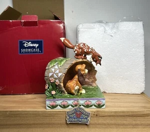 Jim Shore Enesco DISNEY TRADITIONS Fox & Hound UNLIKELY FRIENDS Figurine *READ* - Foto 1 di 11