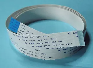 Cavo a nastro flessibile FFC B 15 pin 1,0 passo 100 cm Raspberry Pi Ribbon Cable E244054 - Foto 1 di 3