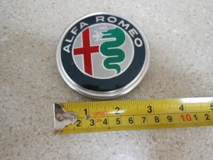 17 18 19 Alfa Romeo Giulia Stelvio trunk luggage lid emblem badge 50534924 - Picture 1 of 3