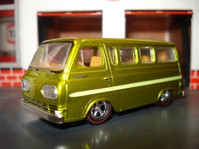  1965 65 FORD FALCON ECONOLINE PASSENGER WINDOW VAN LIMITED LOWERED 1/64 M2  - Image 1 of 4