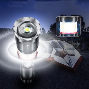 1000000 Lumens Super-Bright LED Tactical Flashlight Rechargeable COB Work Light