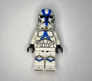 Lego Star Wars Minifigure 501st Clone Trooper White Arms, Nougat Head! 75004 - Picture 1 of 7