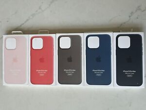 NEW Genuine Apple iPhone 15 PRO MAX (6.7") Silicone Case w/Magsafe