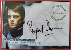 Hellboy Movie Cards A7 Rupert Evans as Agent John Myers Auto - 2004 - Picture 1 of 3
