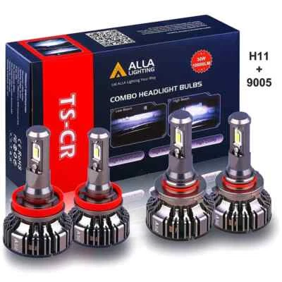 Combo 9005 & H11 Kit Off-road LED Headlight Bulb Replacement for Nissan Slim+Fit - Image 1 of 4