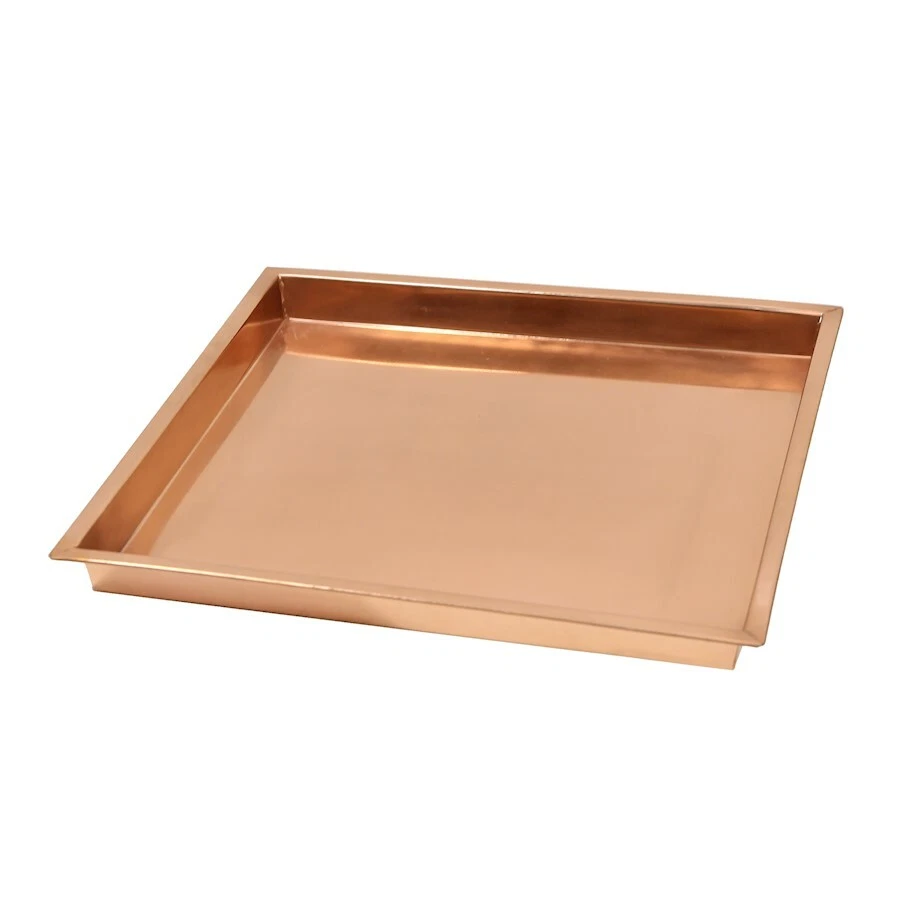 ACHLA 15" Square Copper Tray, Copper Plated - TRY-S15 - Image 1 of 1