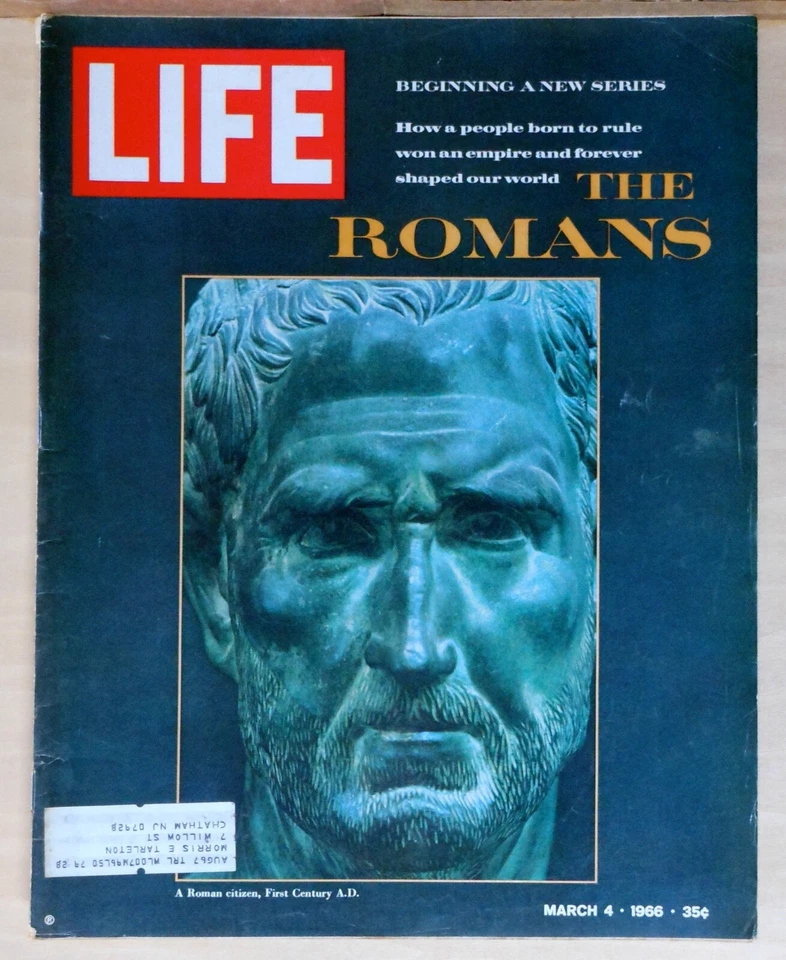 Life Magazine - March 4, 1966 - Roman bust cover - Ballad of the Green Berets - Image 1 of 1