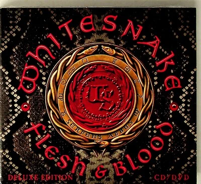 Whitesnake -Flesh & Blood -Expanded Deluxe Edition CD & DVD -NEW (Bonus Tracks)  - Image 1 of 2