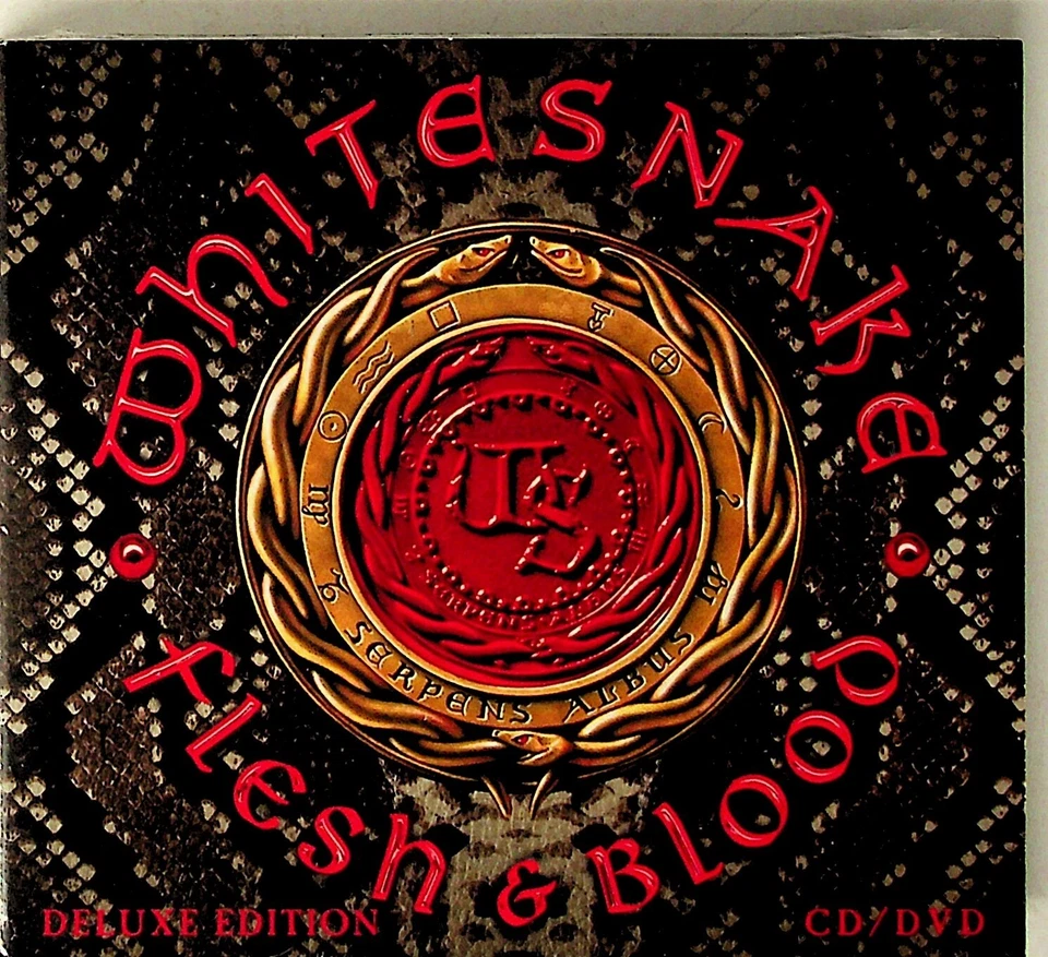 Whitesnake -Flesh & Blood -Expanded Deluxe Edition CD & DVD -NEW (Bonus Tracks)  - Image 1 of 2