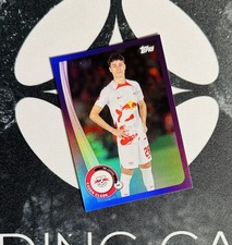 2022-23 Topps RB Leipzig Team Set - Caden Clark Purple Foil Card #/110