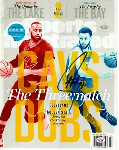 "Golden State Warriors" Stephen Curry Firmado Sports Illustrated Cubierta Certificado de Autenticidad - Imagen 1 de 2