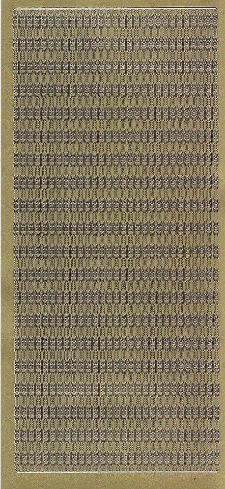 Zier-Sticker-Bogen-dünne Ränder / Bordüren-gold oder silber-1397 - Bild 1 von 1