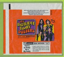 1971 Topps Partridge Family Posters Wrapper ~ David Cassidy  Shirley Jones