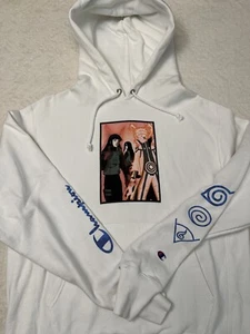 2000s Y2K Naruto Anime Champion Reverse Weave Sweatshirt Hoodie, M L Barely Worn - Picture 1 of 9