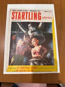 Startling Stories May – “The Conditioned Captain” Fletcher Pratt - Picture 1 of 8