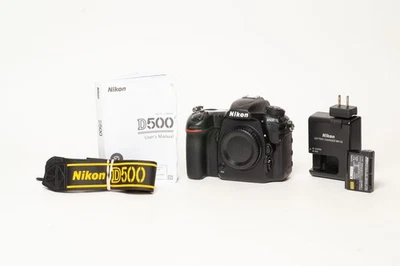Wow! Como Nueva Nikon EE. UU. D500 solo 34.197 disparos y accesorios probados D 500 Foto 1 de 4