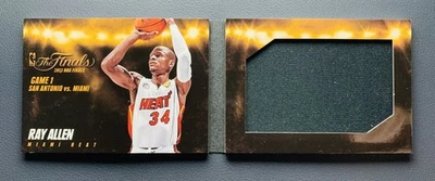 2013-14 Panini Preferred Ray Allen Finales NBA G1 Juego Usado Parche Folleto 01/99 Foto 1 de 2