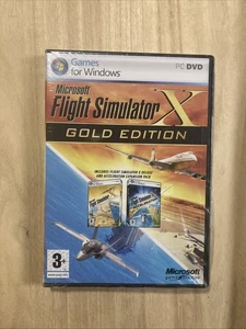Microsoft Flight Simulator X: Gold Edition ***BRAND NEW***RIPPED PLASTIC*** - Picture 1 of 6