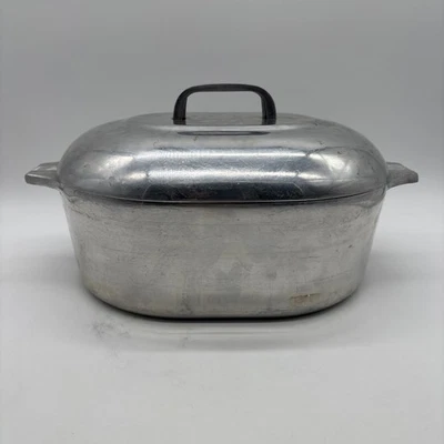 Vintage Magnalite GHC Roaster & Lid 4265 Dutch Oven 8 Quart Size - Made in USA - Image 1 of 4