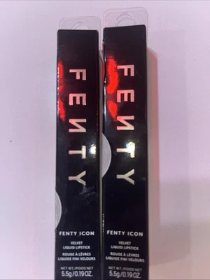 Fenty Beauty Gloss Bomb Icon Velvet Lipstick  2 Count - Image 1 of 4