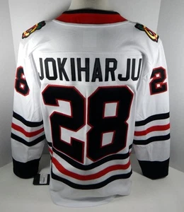 Nueva camiseta blanca XL para hombre Chicago Blackhawks Henri Jokiharju #28 Fanatics - Imagen 1 de 6