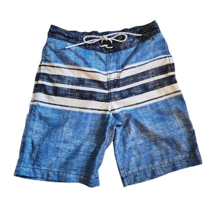 Bañador Goodfellow para hombre talla M azul bloques de colores malla forrado con cordones bolsillos - Imagen 1 de 9