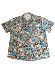 Buc-ee's Fun Beach Camper Hawaiihemd mit Knopfleiste XL - Bild 1 von 4