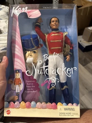 New 2001 Barbie In The Nutcracker Ken Doll As Prince Eric NRFB Mattel - Image 1 of 3