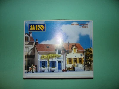 MKD maquette à monter maisons jumelles MK610 NEUF (n°1) - Immagine 1 di 3