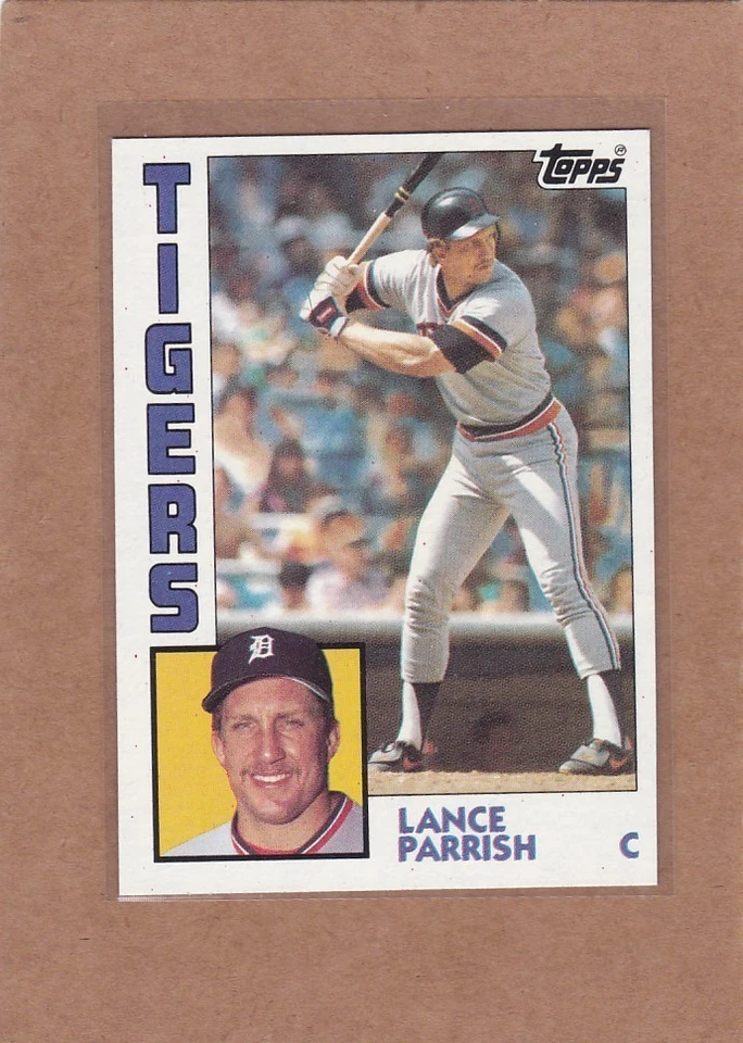 1984 TOPPS BASEBALL LANCE PARRISH #640 TIGERS NMMT *E5324 - Image 1 of 1