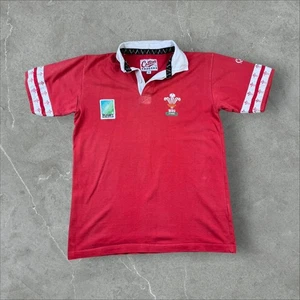 Cotton Traders Wales Rugby Union 1995 World Cup Rugby Polo M - Picture 1 of 7