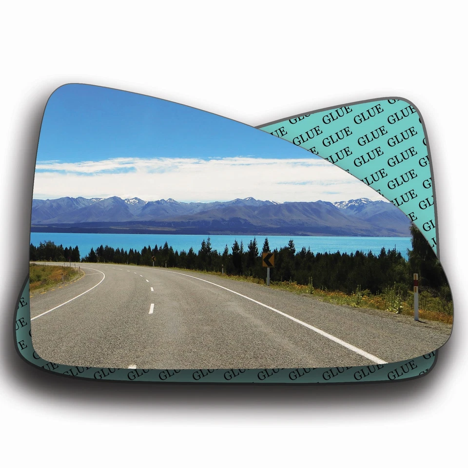 Blau Rechte Beifahrerseite Spiegelglas für Chevrolet Malibu 2003 - 2008 - Bild 1 von 1