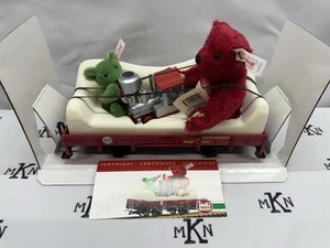 LGB 43100 G Scale Steiff Special Car Teddy Bear Flatbed Train Gift New - Picture 1 of 3