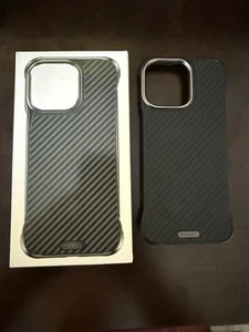 Phone Rebel FLEX Series Aramid Fiber Bumper Case For iPhone 15 Pro Max / 15 Pro - Zdjęcie 1 z 6