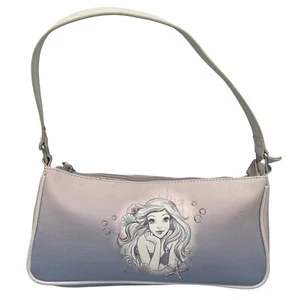 Disney Ariel Shoulder Bag Coquette Mermaidcore Pastel Ombre Y2K Baguette Purse - Picture 1 of 14