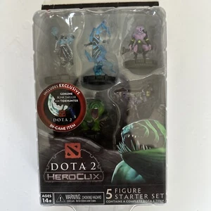 DOTA 2: 5 Figure Starter Set New Sealed With In-game Code - Heroclix - Picture 1 of 7