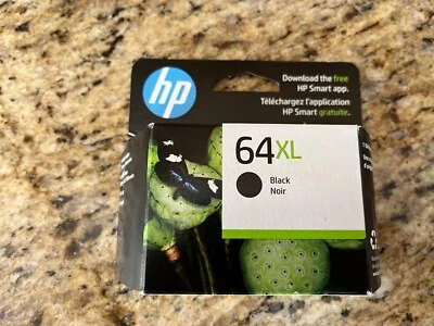 Cartucho HP 64XL tinta negra nuevo junio 2026 envío gratuito en EE. UU. Foto 1 de 3