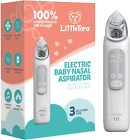 Littetora Rechargeable Baby Nasal Aspirator - Electric Nose Sucker Baby Nose Cle