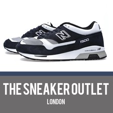 Mens New Balance 1500 NWG Trainers UK Size 8.5 //  Navy Suede Made In England