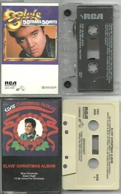 2) Elvis Presley cassette's (Cassette, Lot) VG - EX  COND. - Image 1 of 3