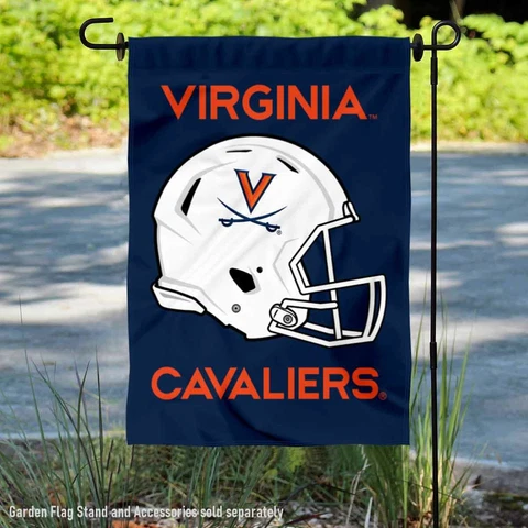 Virginia Cavaliers Football Helmet Garden Yard Banner Cover