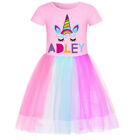 New Kids Girls A For Adley T-Shirt Hoodie Top Shorts Nightwear Dress Set Gift