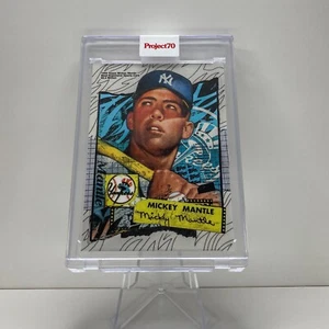 Mickey Mantle 1952 Topps Baseball #121 Sealed Project 70 2021 - Bild 1 von 2